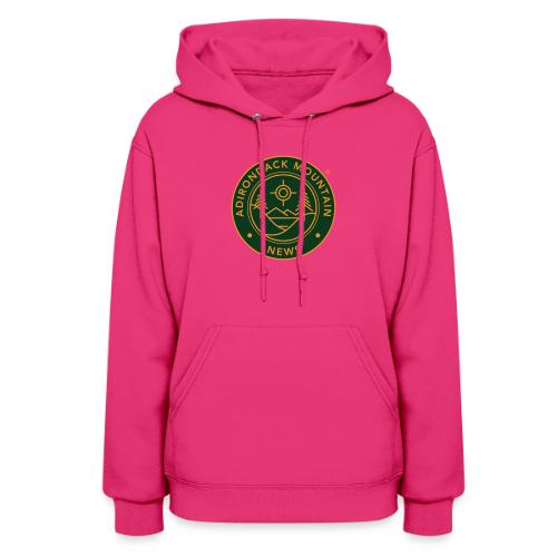 Adirondack Mountain News Classic Green Logo - Women's Hoodie
