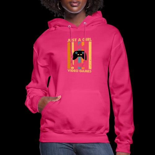 Just A Girl Who Loves Video Games - Women's Hoodie