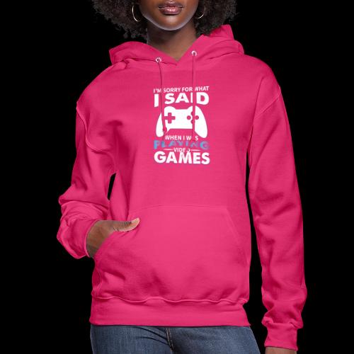 I'm Sorry For What I Said - Women's Hoodie