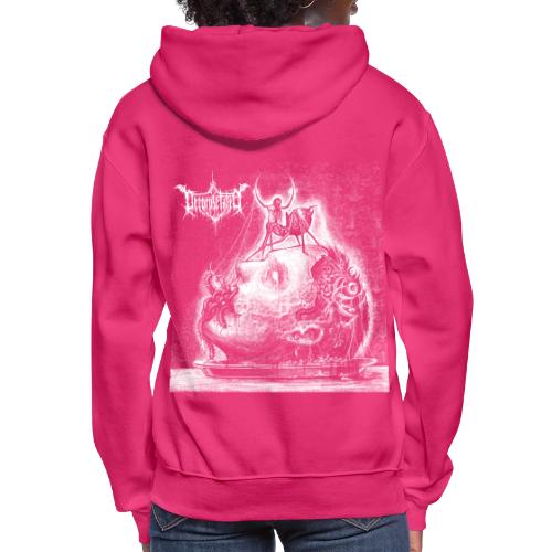 Decorpsetated - Human Words album cover, white - Women's Hoodie