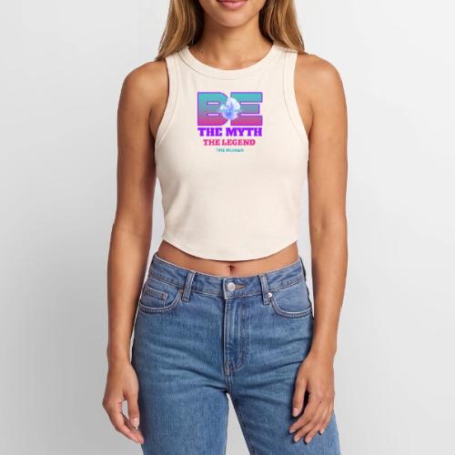 Be Legendary - Slim Fit Rib Women's Tank Top