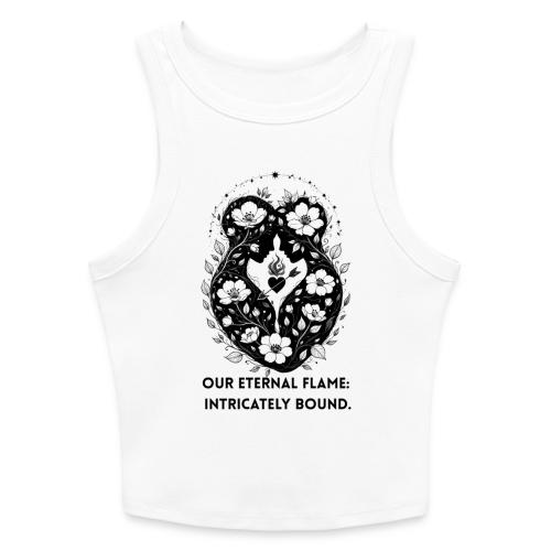 Eternal Flame of Embrace T-Shirt - Slim Fit Rib Women's Tank Top