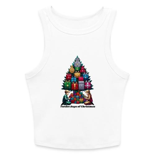 Twelve Days of Gifts T-Shirt - Slim Fit Rib Women's Tank Top