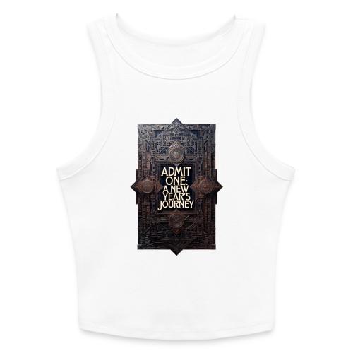 Art Deco VIP Pass T-Shirt - Slim Fit Rib Women's Tank Top