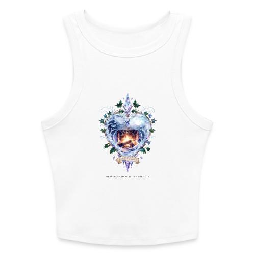 Imbolc Candle Veil T-Shirt | Veiled Rebirth - Slim Fit Rib Women's Tank Top