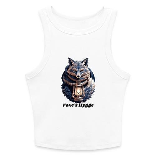 Hygge Ember Fox T-Shirt - Slim Fit Rib Women's Tank Top