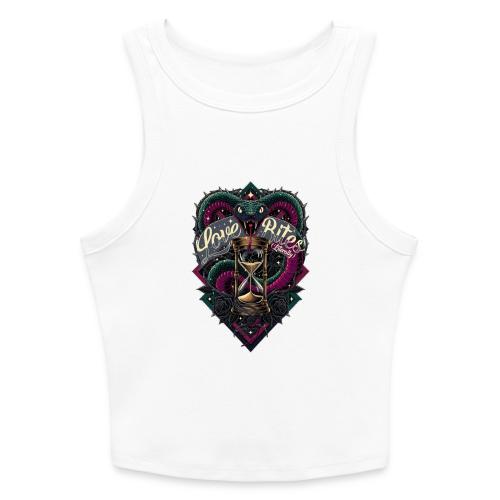 Love Bites (Literally) T-Shirt - Slim Fit Rib Women's Tank Top