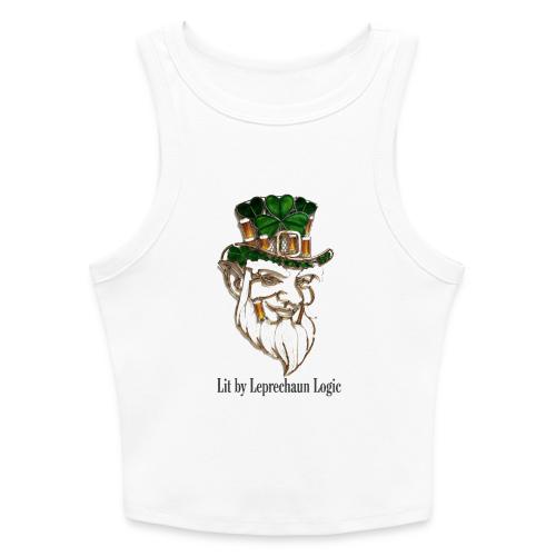 Leprechaun Lantern Mischief T-Shirt - Slim Fit Rib Women's Tank Top