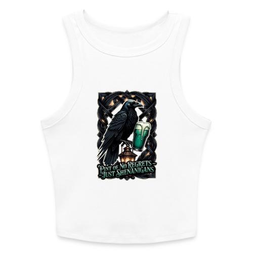 Sarcastic Raven Shenanigans Tee - Slim Fit Rib Women's Tank Top