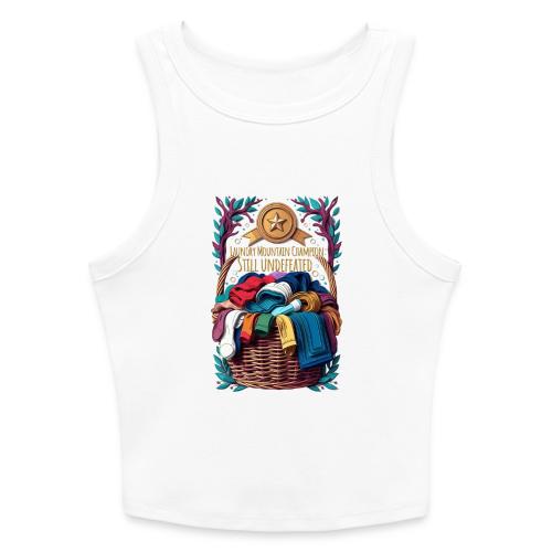 Laundry Mountain Champion Tee | Still Undefeated - Slim Fit Rib Women's Tank Top