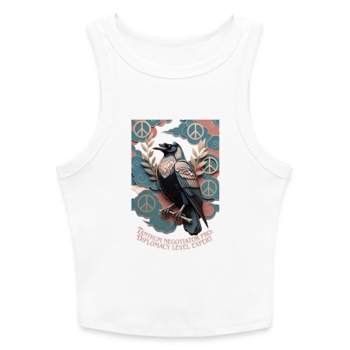 Raven Tantrum Mediator T Shirt - Slim Fit Rib Women's Tank Top