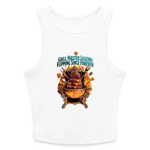 Grill Master Legend T Shirt - Slim Fit Rib Women's Tank Top