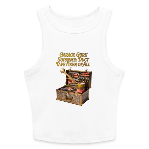 Garage Guru T Shirt - Slim Fit Rib Women's Tank Top