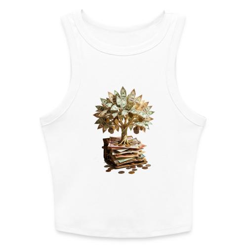 Dad Tax Collector T Shirt - Slim Fit Rib Women's Tank Top
