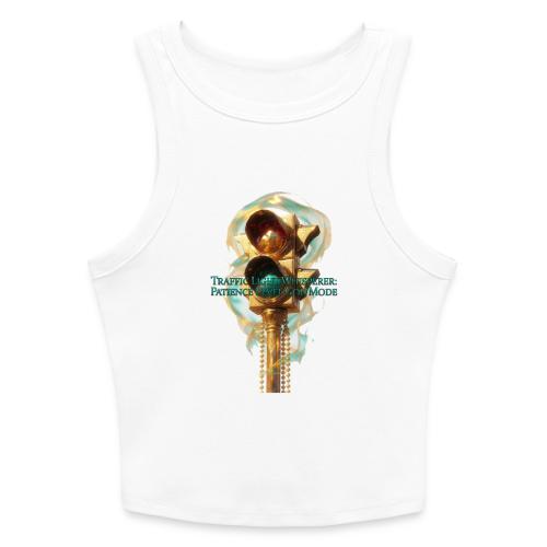 Traffic Light Whisperer T Shirt - Slim Fit Rib Women's Tank Top
