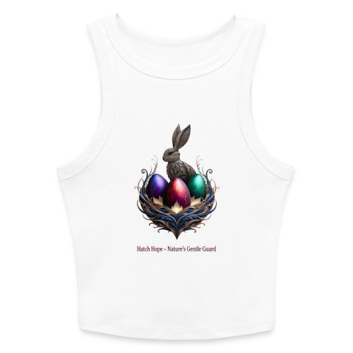 Easter Hatch Hope Nest Guardian T Shirt, Gift - Slim Fit Rib Women's Tank Top