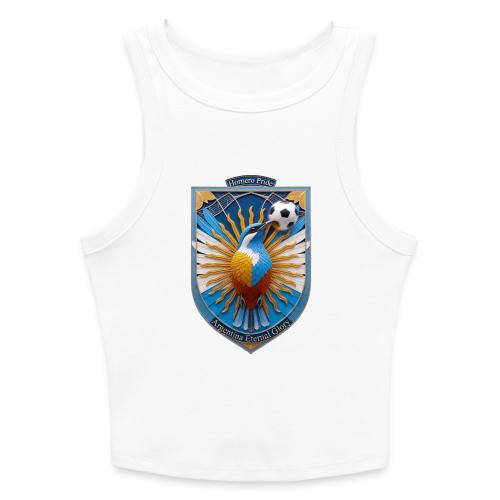 Argentina Hornero Soccer T Shirt, Football Gift - Slim Fit Rib Women's Tank Top