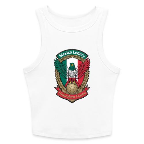 Mexico Eagle Legacy T-Shirt, Mexican Pride Gift - Slim Fit Rib Women's Tank Top