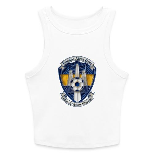 Buenos Aires Icon T Shirt, Soccer City Pride Gift - Slim Fit Rib Women's Tank Top