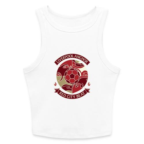 Liverpool Anchor T Shirt, Soccer City Pride Gift - Slim Fit Rib Women's Tank Top