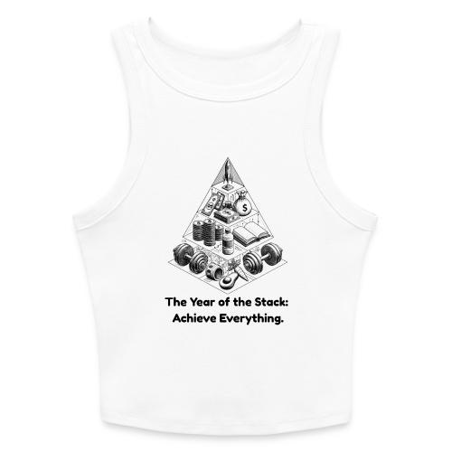The Resolution Pyramid T-Shirt, Mug, & Leggings - Slim Fit Rib Women's Tank Top
