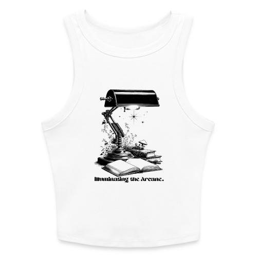Dark Academia T-Shirt, Mug, & Poster - Slim Fit Rib Women's Tank Top