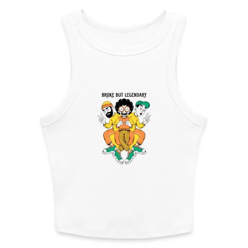 Legendary Broke Crew Retro - Slim Fit Rib Women's Tank Top