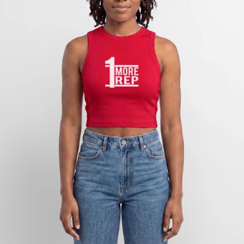1 More Rep - Slim Fit Rib Women's Tank Top