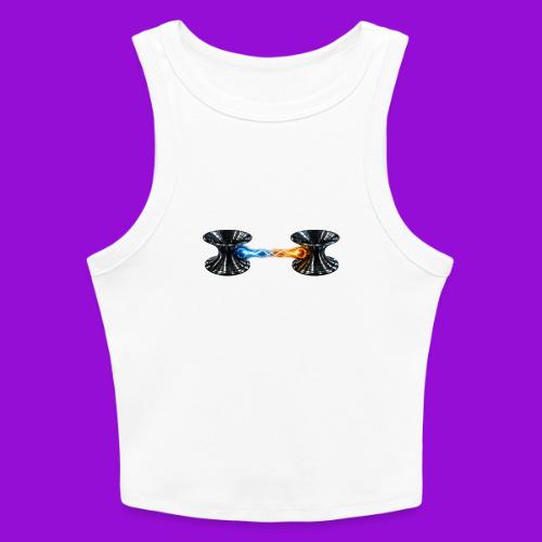 Entangled - Slim Fit Rib Women's Tank Top