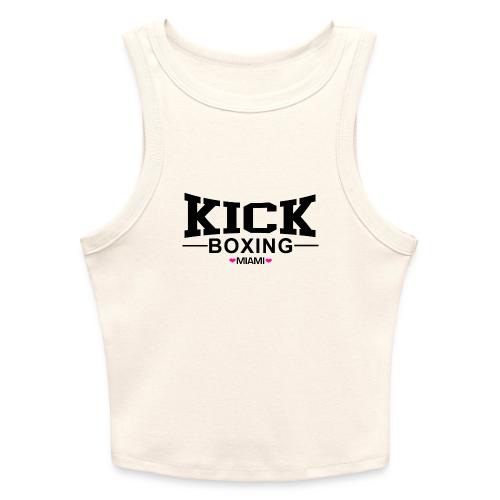 KICKBOXING MIAMI - Slim Fit Rib Women's Tank Top