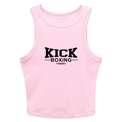 KICKBOXING MIAMI - Slim Fit Rib Women's Tank Top