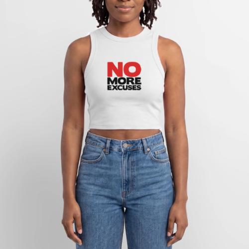 No More Excuses - Slim Fit Rib Women's Tank Top