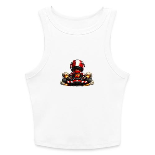 Carcadelogoracerback - Slim Fit Rib Women's Tank Top