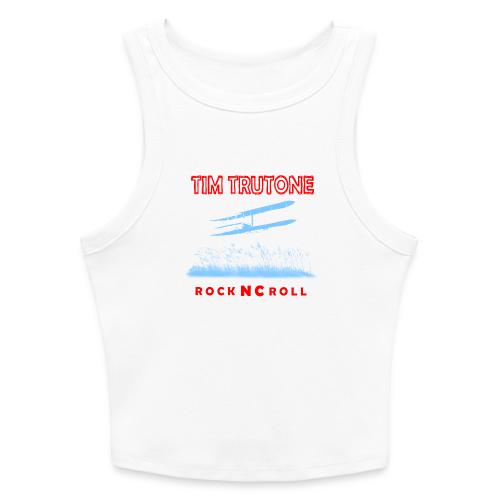 Rock NC Roll Plate - Slim Fit Rib Women's Tank Top