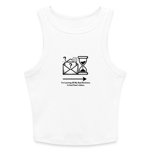Last Year's Inbox T-Shirt - Slim Fit Rib Women's Tank Top