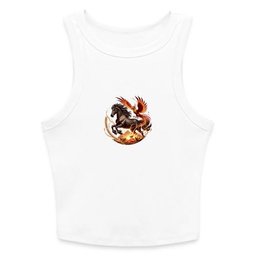 Year of the Horse Phoenix T Shirt, Lunar NY Gift - Slim Fit Rib Women's Tank Top