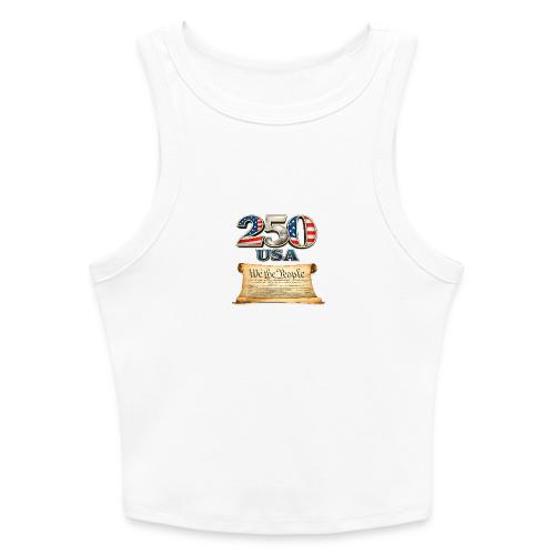 250th anniversary celebration of America - Slim Fit Rib Women's Tank Top