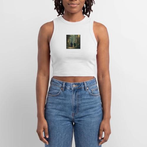 Wizards Walk - Slim Fit Rib Women's Tank Top