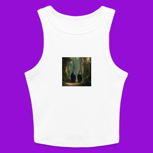Wizards Walk - Slim Fit Rib Women's Tank Top