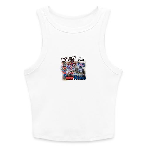 Rico Abreu #LetsRaceTwo Winner - Slim Fit Rib Women's Tank Top