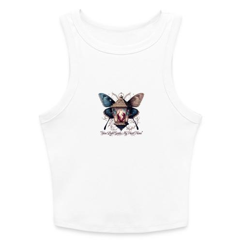 Guiding Light Eternal Flame Lantern Romance Gifts - Slim Fit Rib Women's Tank Top
