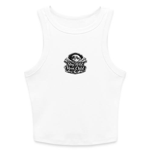 Stay Wild Moon Child - Slim Fit Rib Women's Tank Top