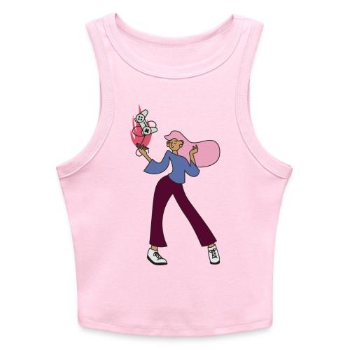 e girl - Slim Fit Rib Women's Tank Top