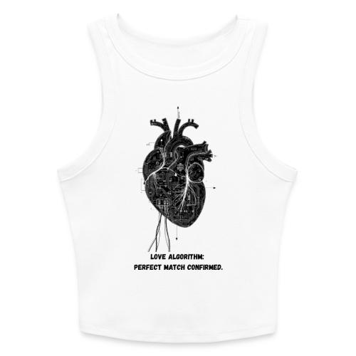 Love Algorithm T-Shirt - Slim Fit Rib Women's Tank Top