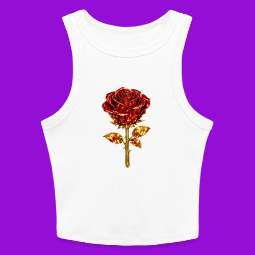 Golden Rose - Slim Fit Rib Women's Tank Top