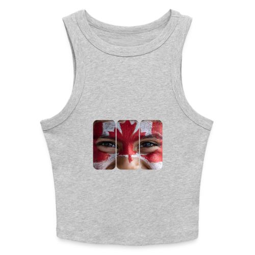 Proudly Canadian - Slim Fit Rib Women's Tank Top