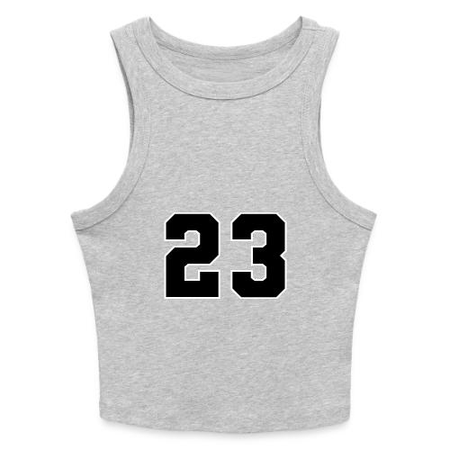 Varsity Number 23 Athletic Style - Slim Fit Rib Women's Tank Top