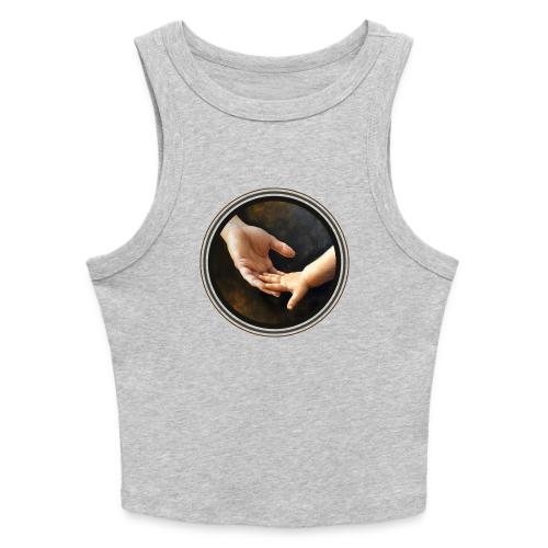 Hand in hand - Slim Fit Rib Women's Tank Top