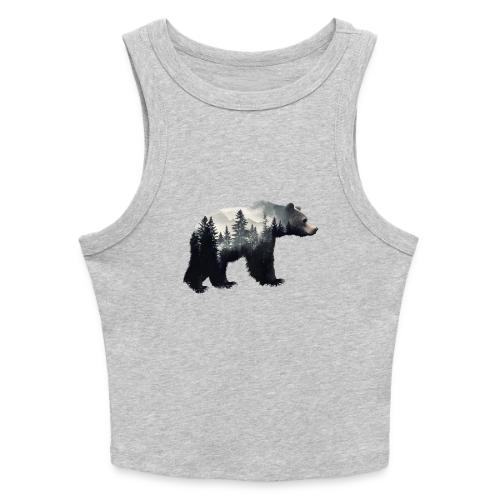 Forest Within the Bear - Slim Fit Rib Women's Tank Top
