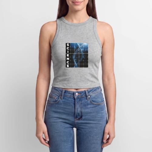 Frozen Code of Science - Slim Fit Rib Women's Tank Top